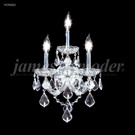 James R Moder Maria Theresa 3 Light Wall Sconce 91703S2X